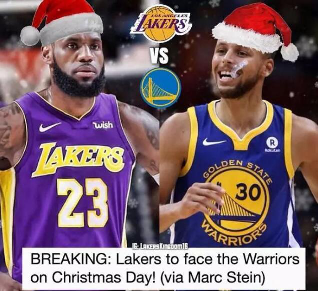 多多28- 联盟公布新赛季赛程，圣诞大战上演湖勇对决